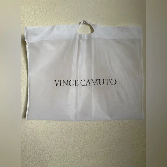 Vince Camuto Brown and Black Tote Bag/Dust Bag - Picture 6 of 7